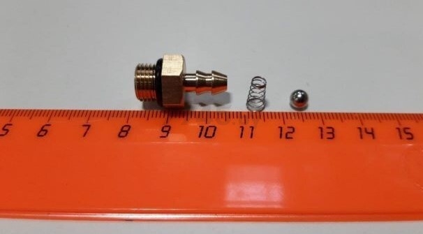 Клапан подачи моющего средства для мойки высокого давления DGM Water160 в сборе (HY33-P-41-44)