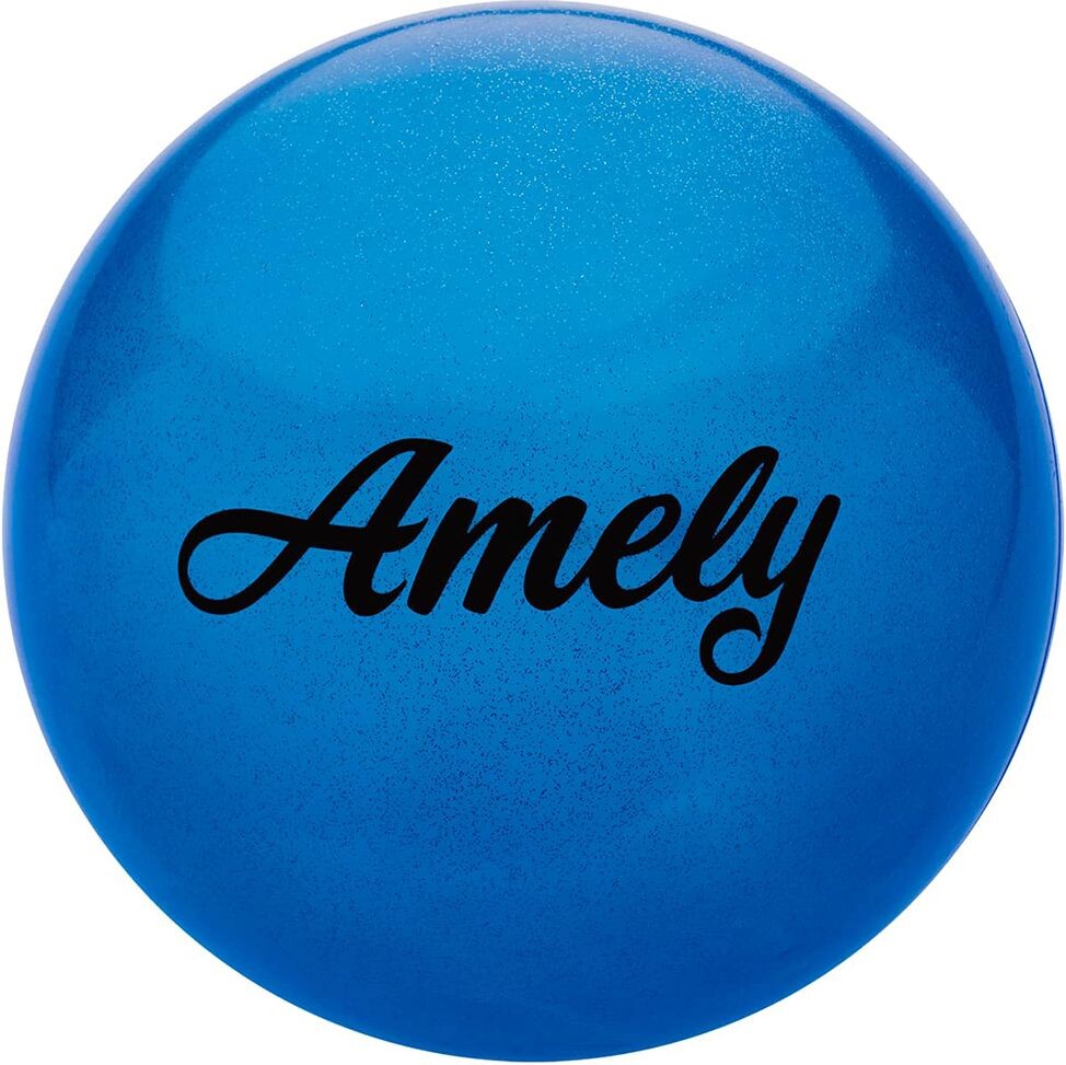 Мяч для художественной гимнастики AMELY синий (AGB-102-19-BL)