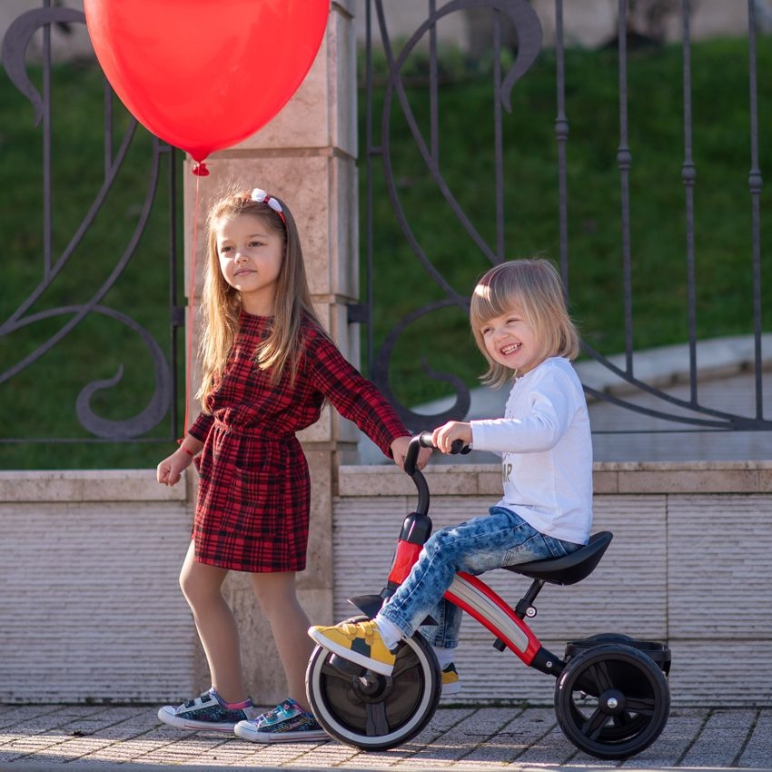 Велосипед детский трехколесный LORELLI Dallas Red (10050500004) - Фото 11