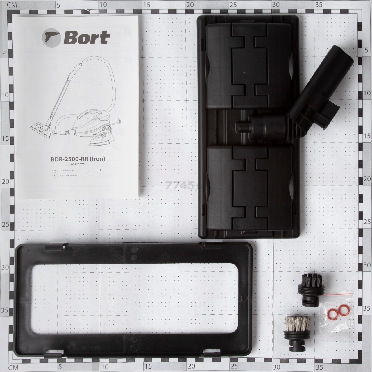 Пароочиститель BORT BDR-2500-RR-Iron (93410075) - Фото 12