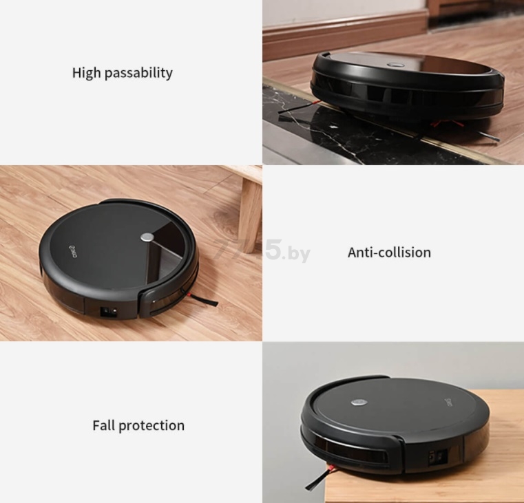 Робот-пылесос 360 Robot Vacuum Cleaner C50-1 черный - Фото 11