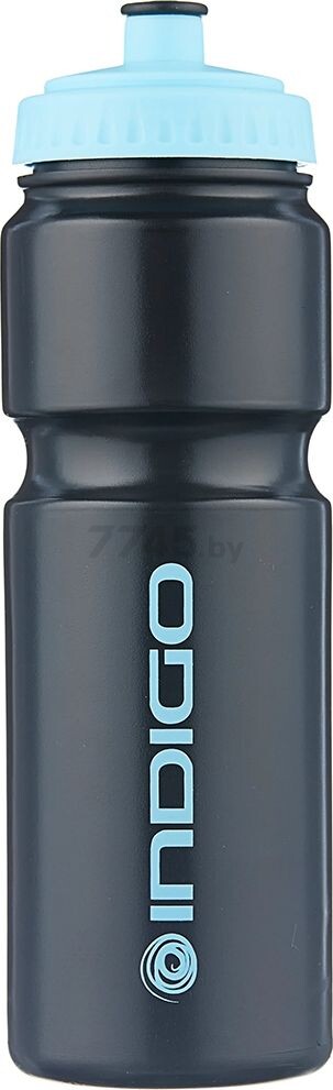 Бутылка для воды INDIGO Baikal 800 мл черный/синий (IN011-BK-BL)