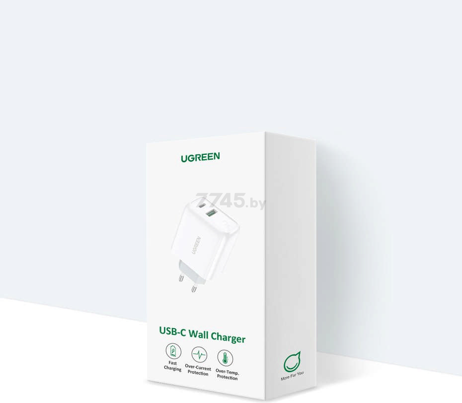 Сетевое зарядное устройство UGREEN CD170 белый (60468) - Фото 11