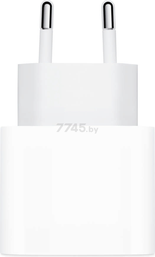 Сетевое зарядное устройство APPLE USB-C мощностью 20 Вт (MHJE3ZM/A) - Фото 2