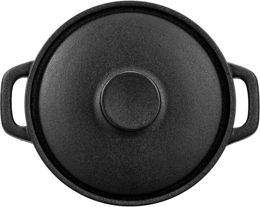 Форма для выпечки керамическая круглая 20,8x15,8x5,8 см WALMER Iron-Black (W37000644) - Фото 2