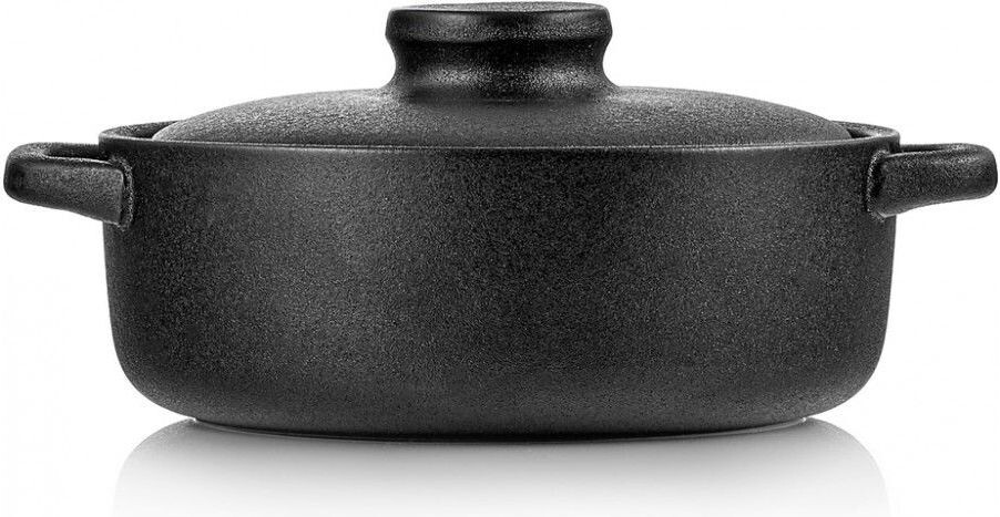 Форма для выпечки керамическая круглая 20,8x15,8x5,8 см WALMER Iron-Black (W37000644) - Фото 3