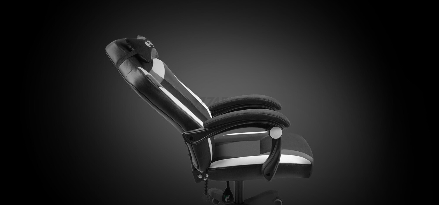 Кресло геймерское FURY Avenger M+ Black-White (NFF-1710) - Фото 15