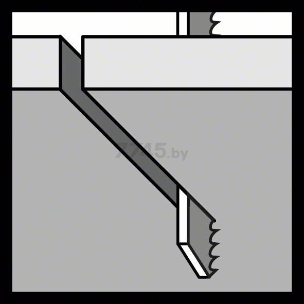 Пилка для электролобзика BOSCH Flexible for Metal T118AF 5 штук (2608634505) - Фото 4
