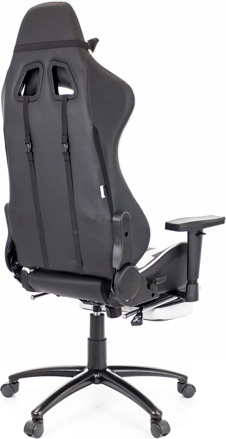 Кресло геймерское EVERPROF Lotus S1 экокожа черный/белый - Фото 3