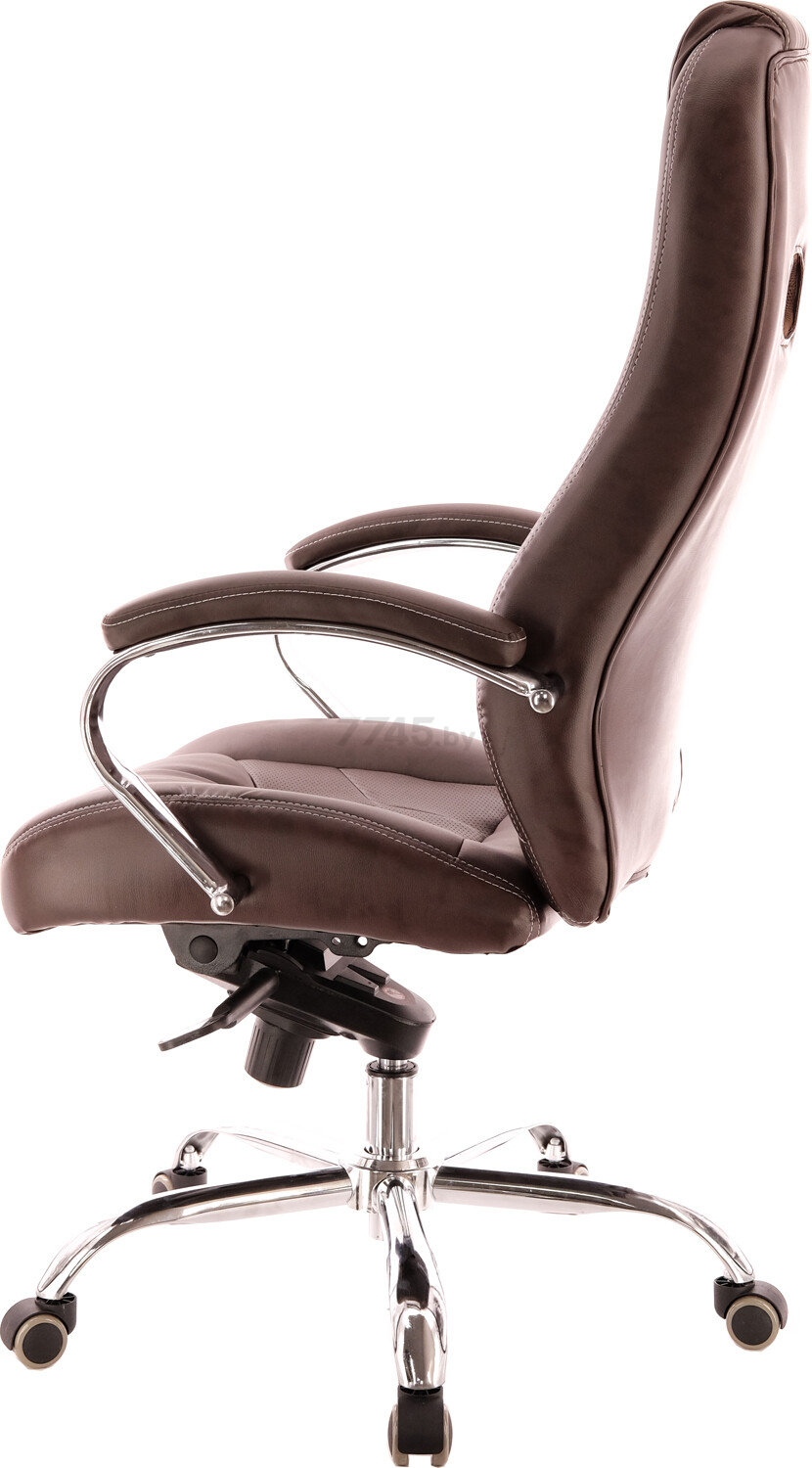 Кресло компьютерное EVERPROF Drift экокожа коричневый - Фото 4