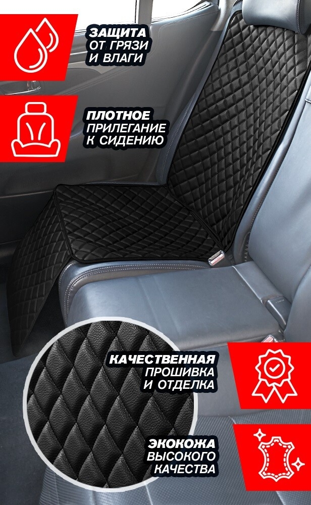 Накидка защитная на сидение под автокресло ELCRUCCE Premium - Фото 4