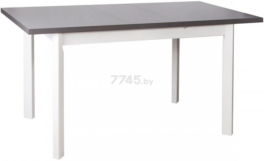 Стол кухонный DREWMIX Max 5 P графит/белый 120-150х80х78 см (66381) - Фото 2