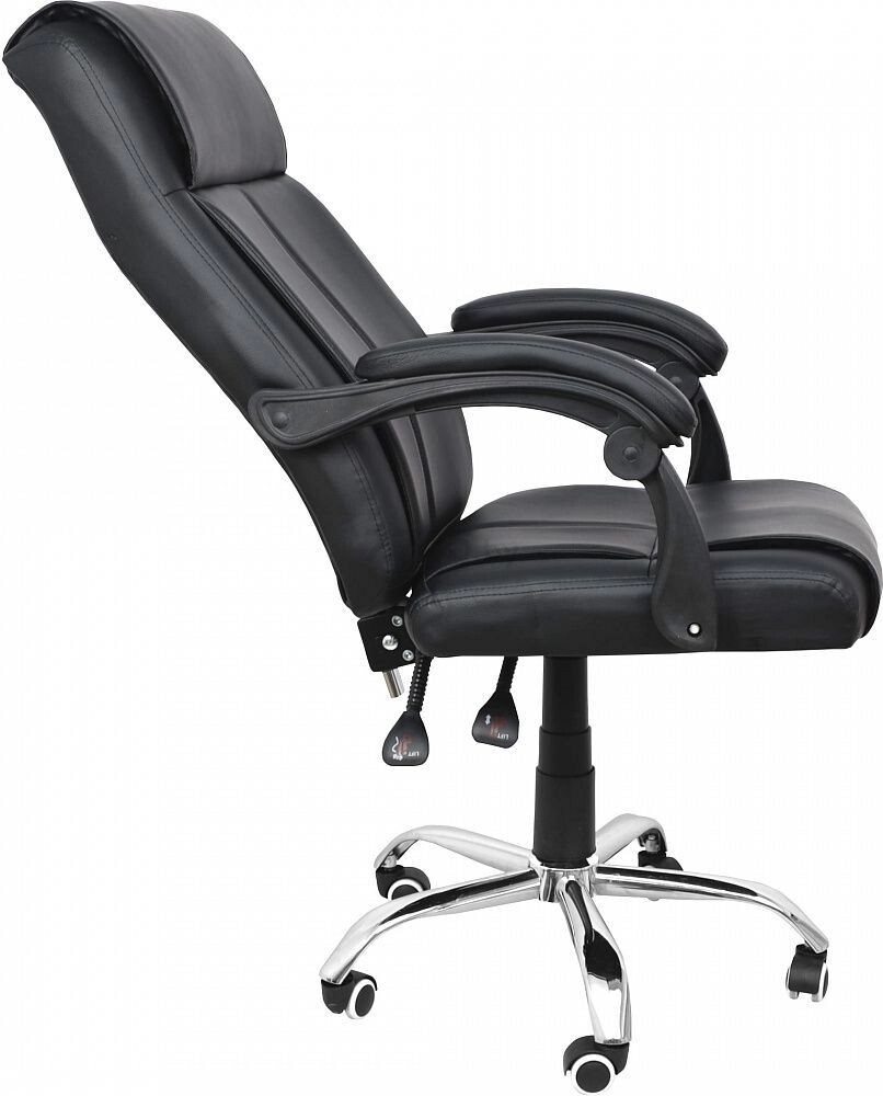 Кресло компьютерное BRIGHTON Eco черный (80024) - Фото 4