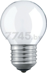 Лампа накаливания E27 PHILIPS Frosted P45 60 Вт
