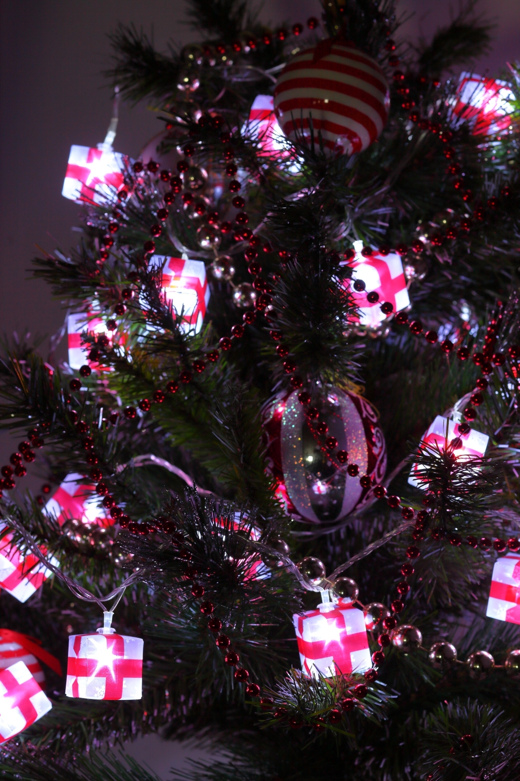 Гирлянда новогодняя светодиодная ЭРА Enin-3P Нить Подарки 3 м 20 диодов белый - Фото 7