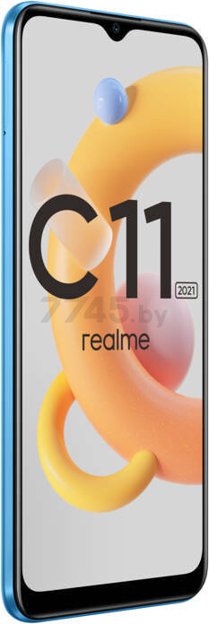 Смартфон REALME C11 2021 2/32GB Lake Blue (RMX3231) - Фото 4