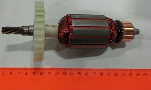 Якорь (ротор) для пилы торцовочной WORTEX MS2116L (HM9083-065) - Фото 2