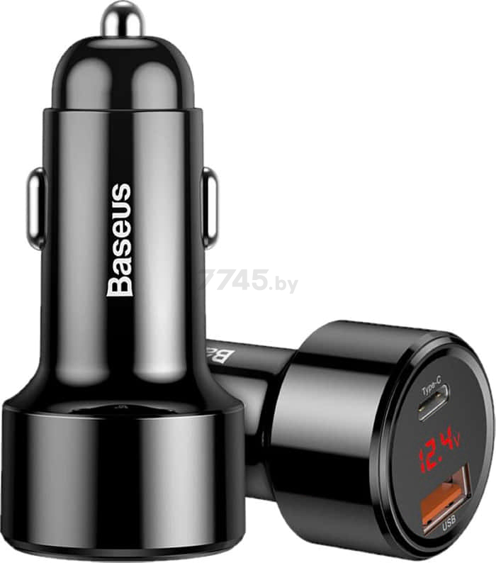 Автомобильное зарядное устройство BASEUS Magic Series Black (CCMLC20C-01) - Фото 2