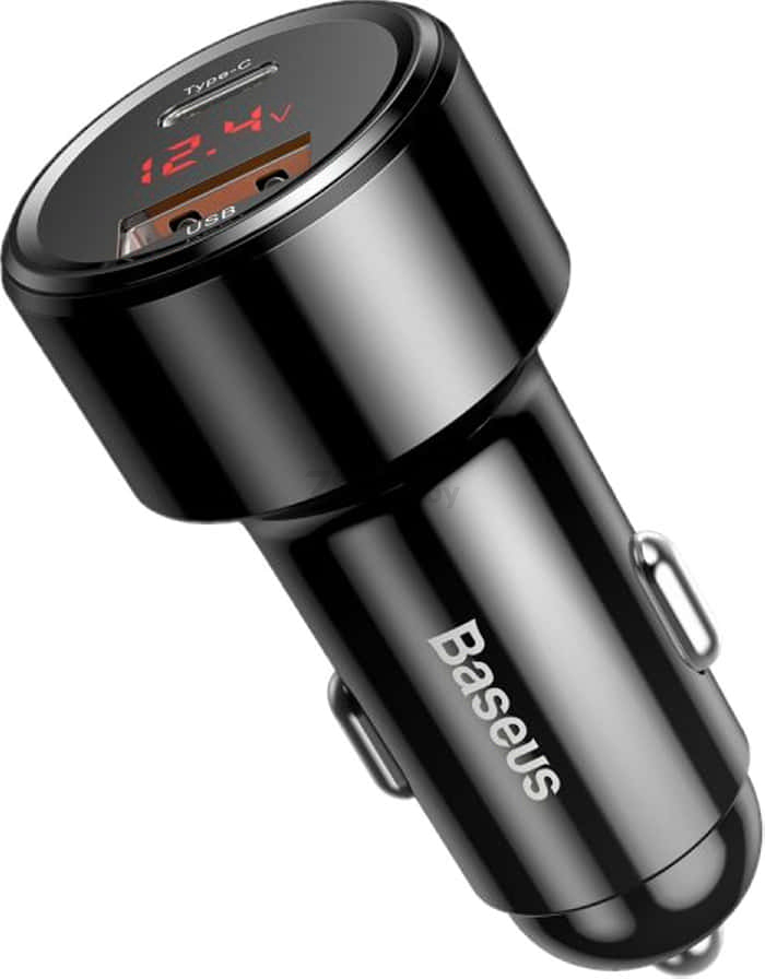 Автомобильное зарядное устройство BASEUS Magic Series Black (CCMLC20C-01) - Фото 4