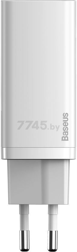 Сетевое зарядное устройство BASEUS CCGAN2L-B02 White - Фото 3