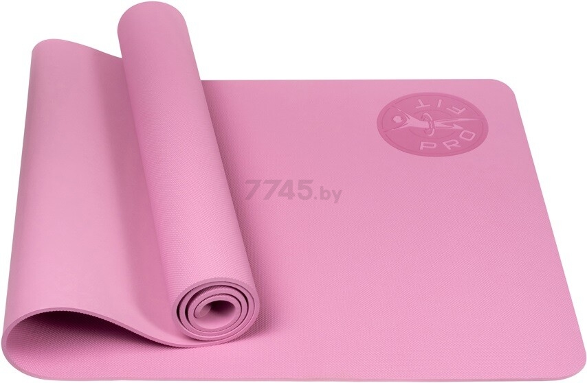 Коврик для йоги PROFIT MDK-030 розовый 179х61х0,6 см