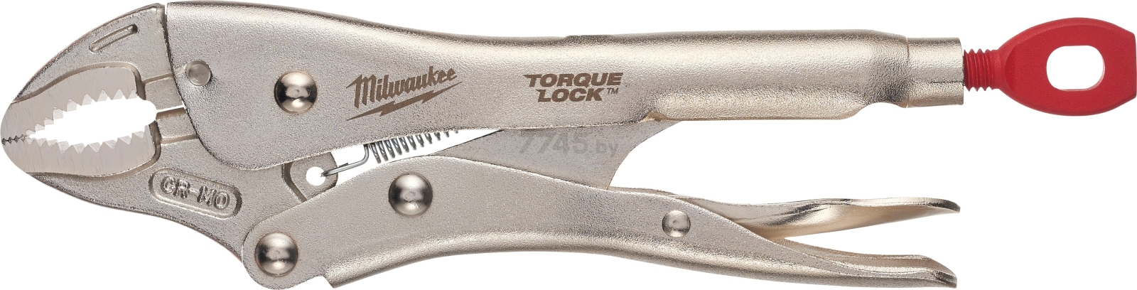 Зажим MILWAUKEE Torque Lock 7" Изогнутые 170 мм (4932471732)