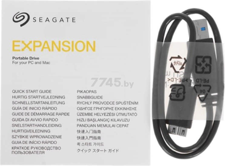 Внешний жесткий диск SEAGATE Expansion 1TB (STKM1000400) - Фото 5