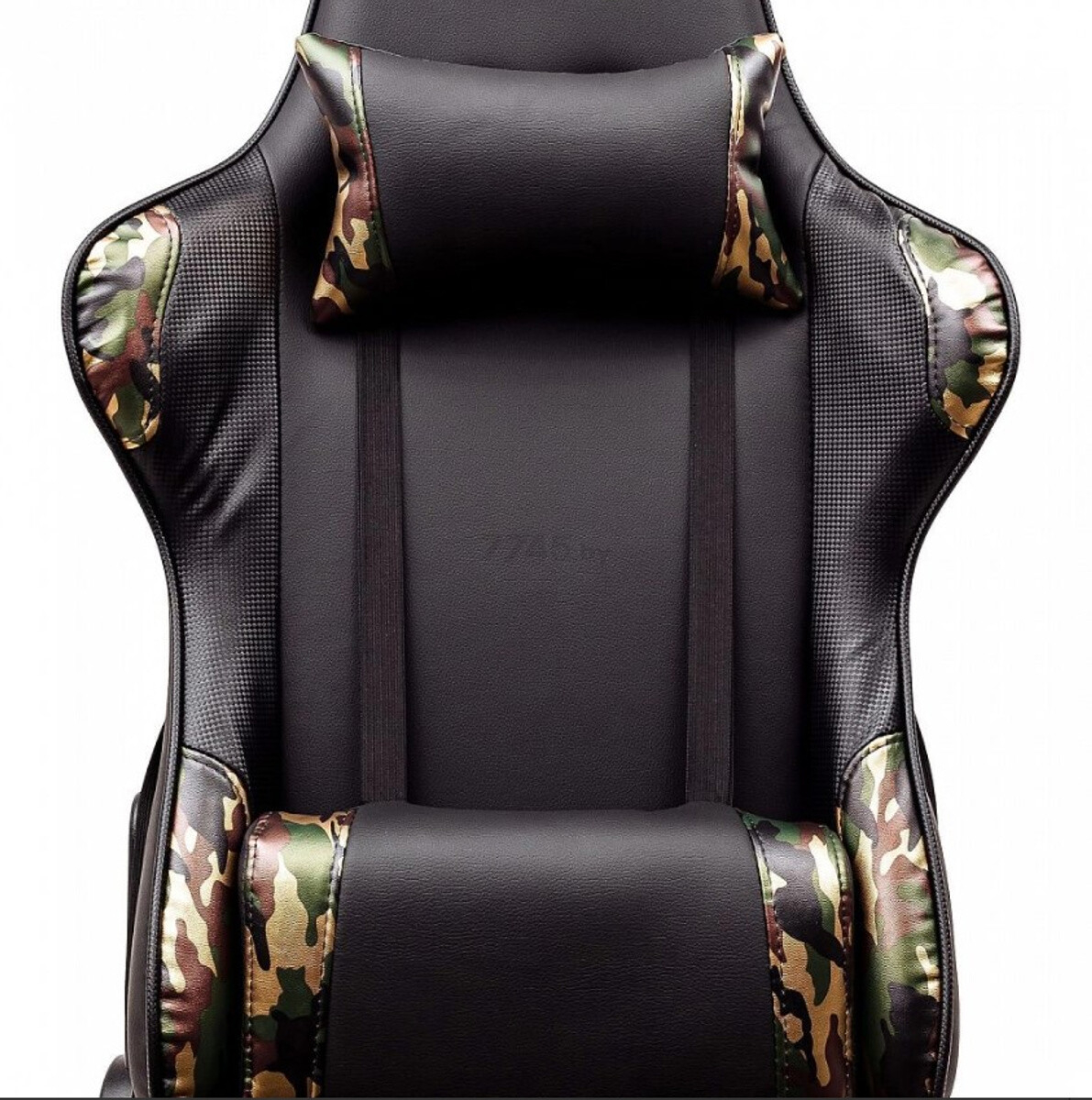 Кресло геймерское AKSHOME Military Eco черный/камуфляж (80008) - Фото 15