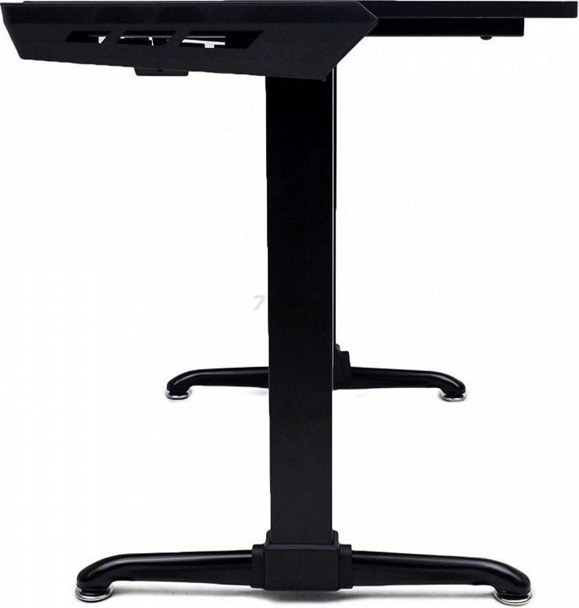 Стол компьютерный геймерский AKSHOME Stream 110х60х77 см черный (80336) - Фото 6