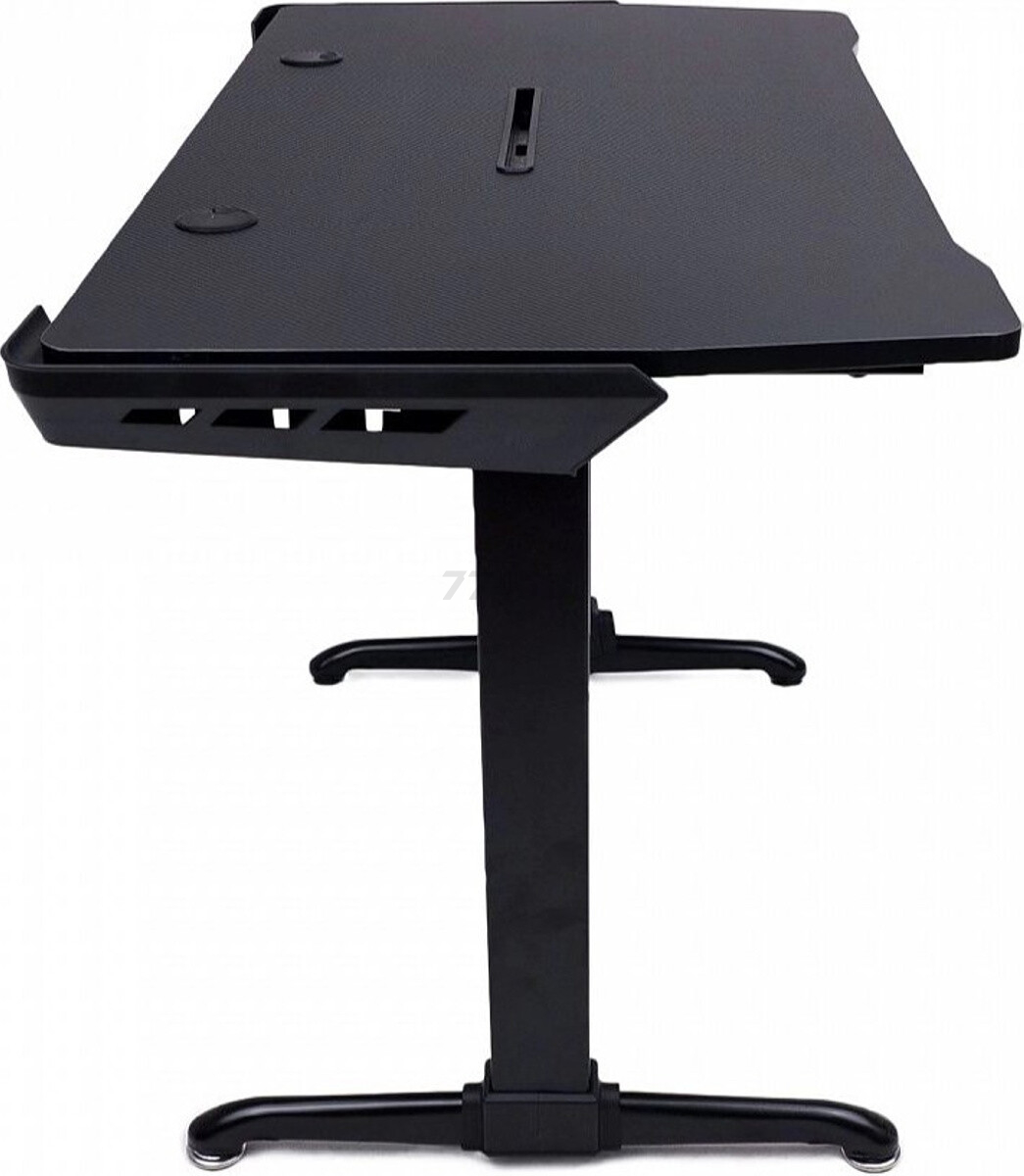 Стол компьютерный геймерский AKSHOME Stream 110х60х77 см черный (80336) - Фото 8