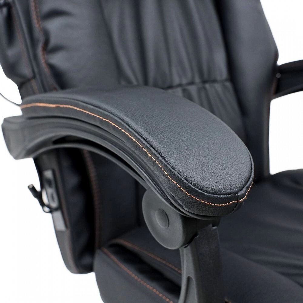 Кресло компьютерное AKSHOME Chief Massage черный (80978) - Фото 7