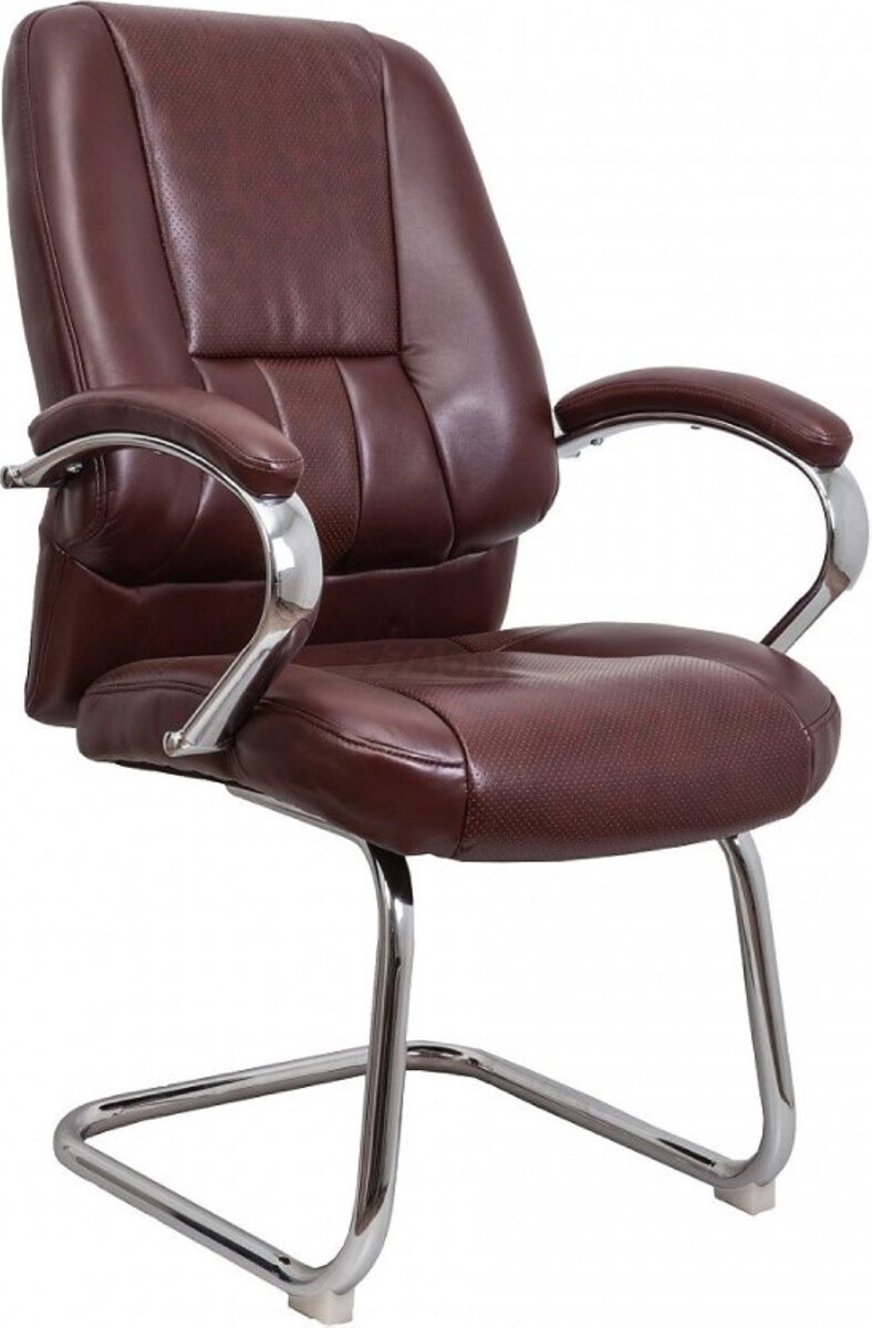 Кресло офисное AKSHOME King KF Eco коричневый бриллиант (69769)