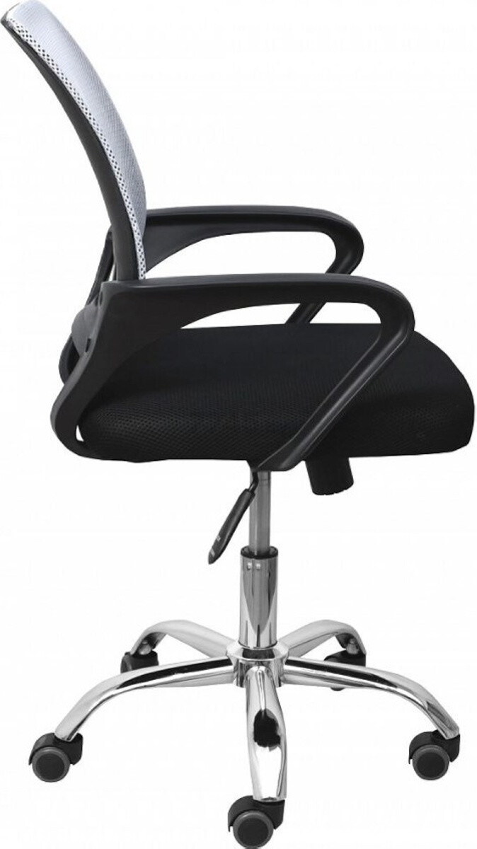 Кресло компьютерное AKSHOME Ricci New серый/черный (80014) - Фото 3