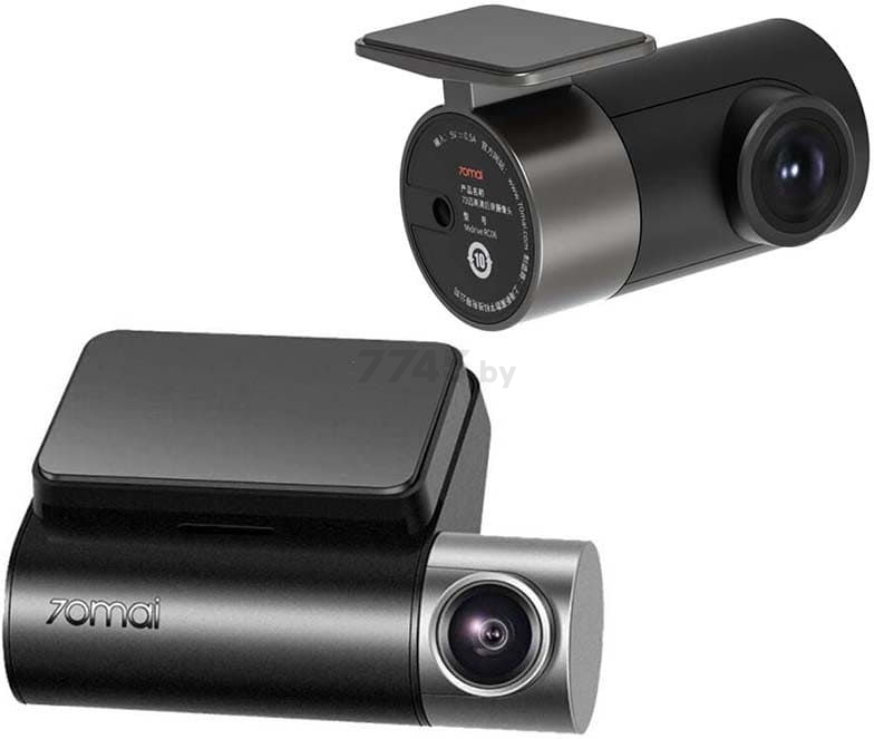 Видеорегистратор автомобильный 70MAI Dash Cam Pro Plus A500S + RC06 - Фото 4