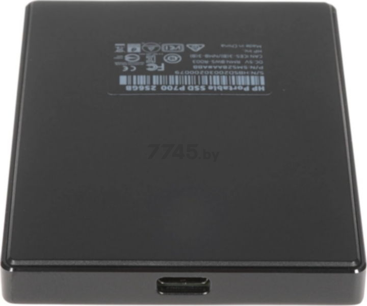 Внешний SSD диск HP P700 256GB Black (5MS28AA) - Фото 3