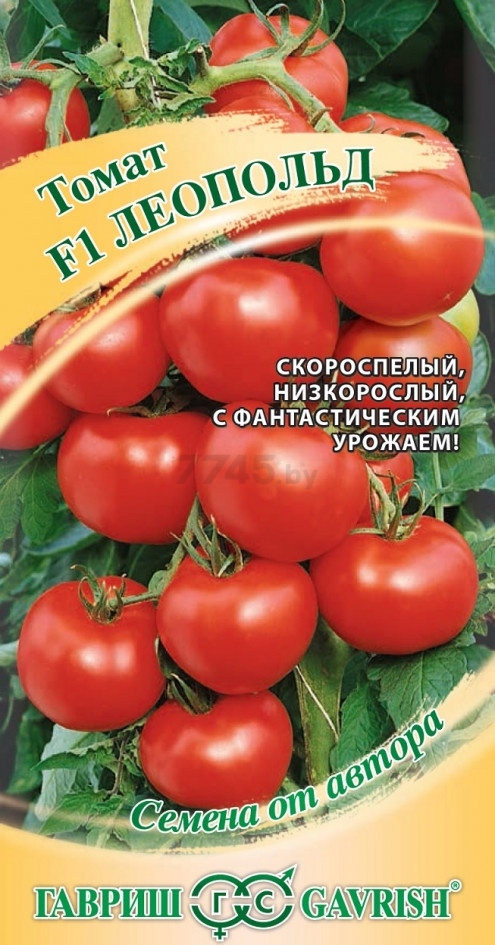 Семена томата Семена от автора Леопольд F1 ГАВРИШ 12 штук (001323)