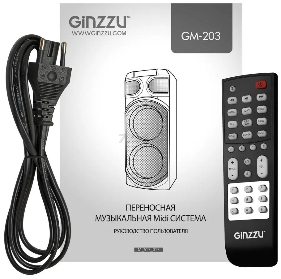 Колонка для вечеринок GINZZU GM-203 - Фото 9