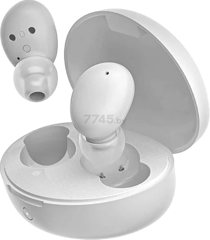 Наушники-гарнитура беспроводные TWS QCY T16 White (QCYT16W) - Фото 4