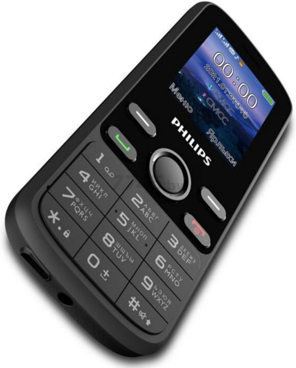 Мобильный телефон PHILIPS Xenium E111 Black - Фото 13