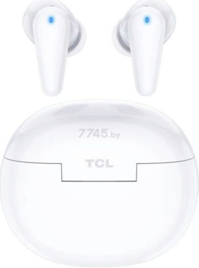 Наушники-гарнитура беспроводные TWS TCL MoveAudio S180 White (TW18-3BLCRU4) - Фото 4