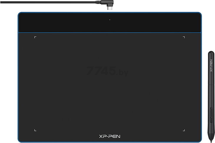 Графический планшет XP-PEN Deco Fun L Blue - Фото 2