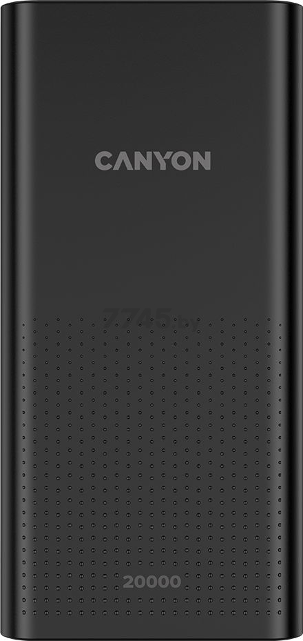 Power Bank CANYON PB-2001 20000 mAh Black (CNE-CPB2001B) - Фото 2