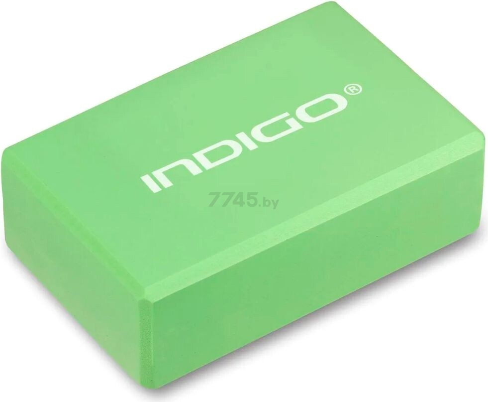 Блок для йоги INDIGO салатовый (6011-HKYB)