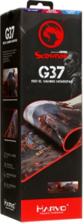 Коврик для мыши игровой MARVO G37 XL Black - Фото 8