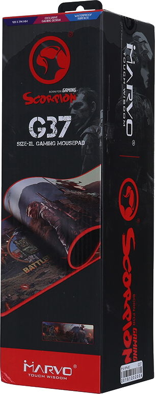 Коврик для мыши игровой MARVO G37 XL Black - Фото 9