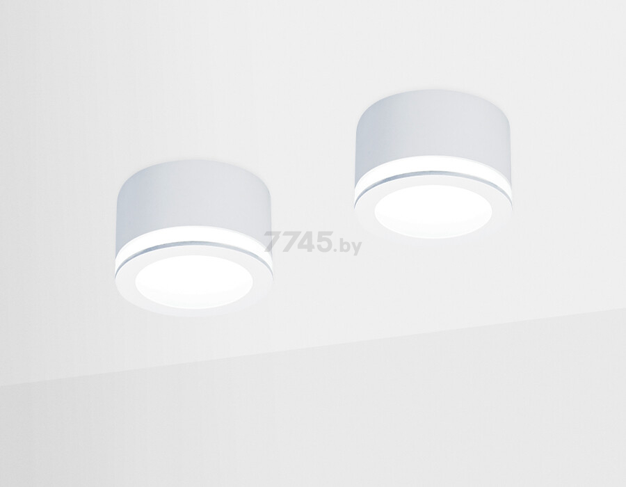 Точечный светильник накладной светодиодный AMBRELLA TN265 WH белый - Фото 2