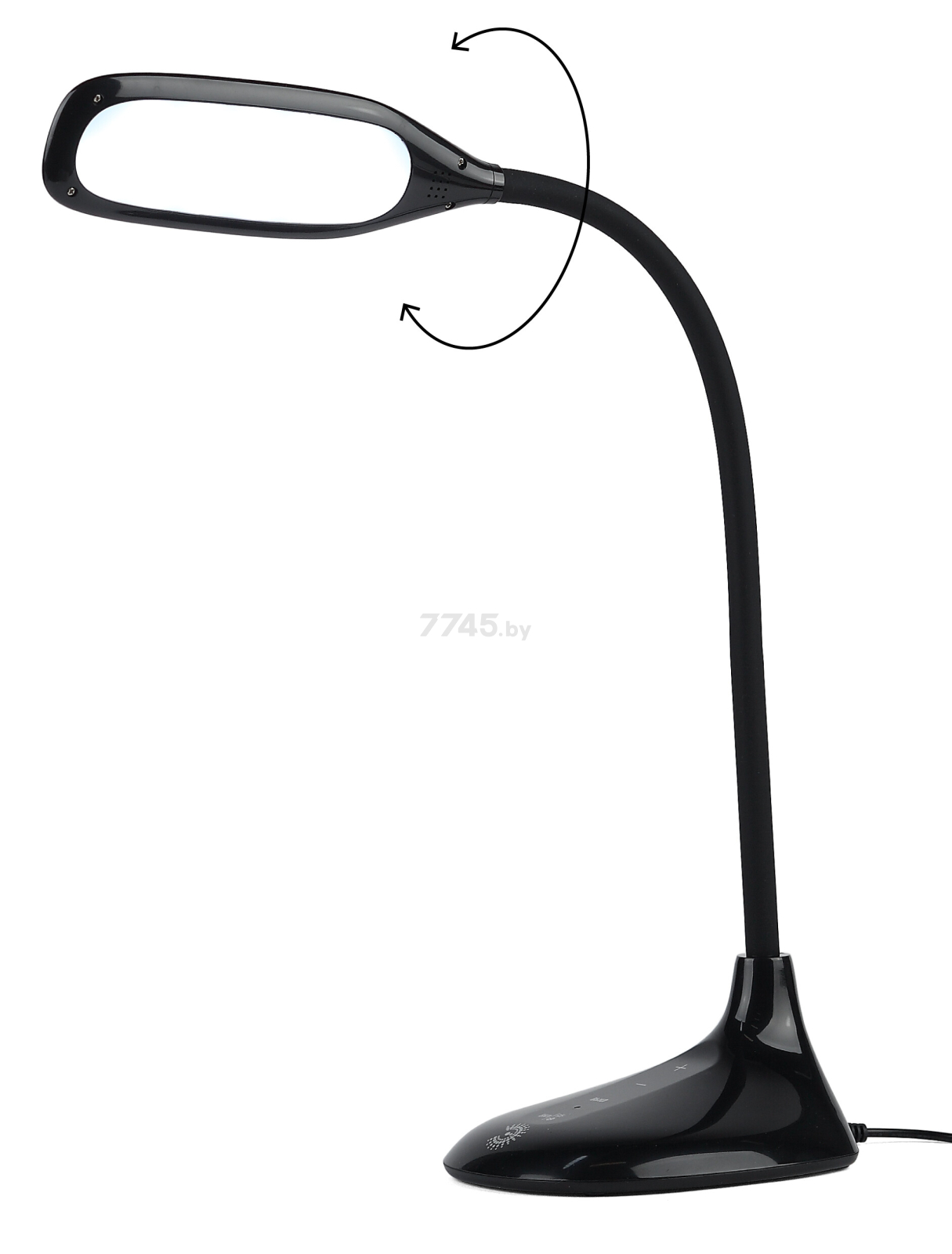 Лампа настольная светодиодная ЭРА NLED-452-9W-BK черная - Фото 6