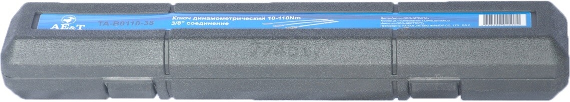 Ключ динамометрический 10-110 Нм 3/8" AE&T (TA-B0110-38) - Фото 4