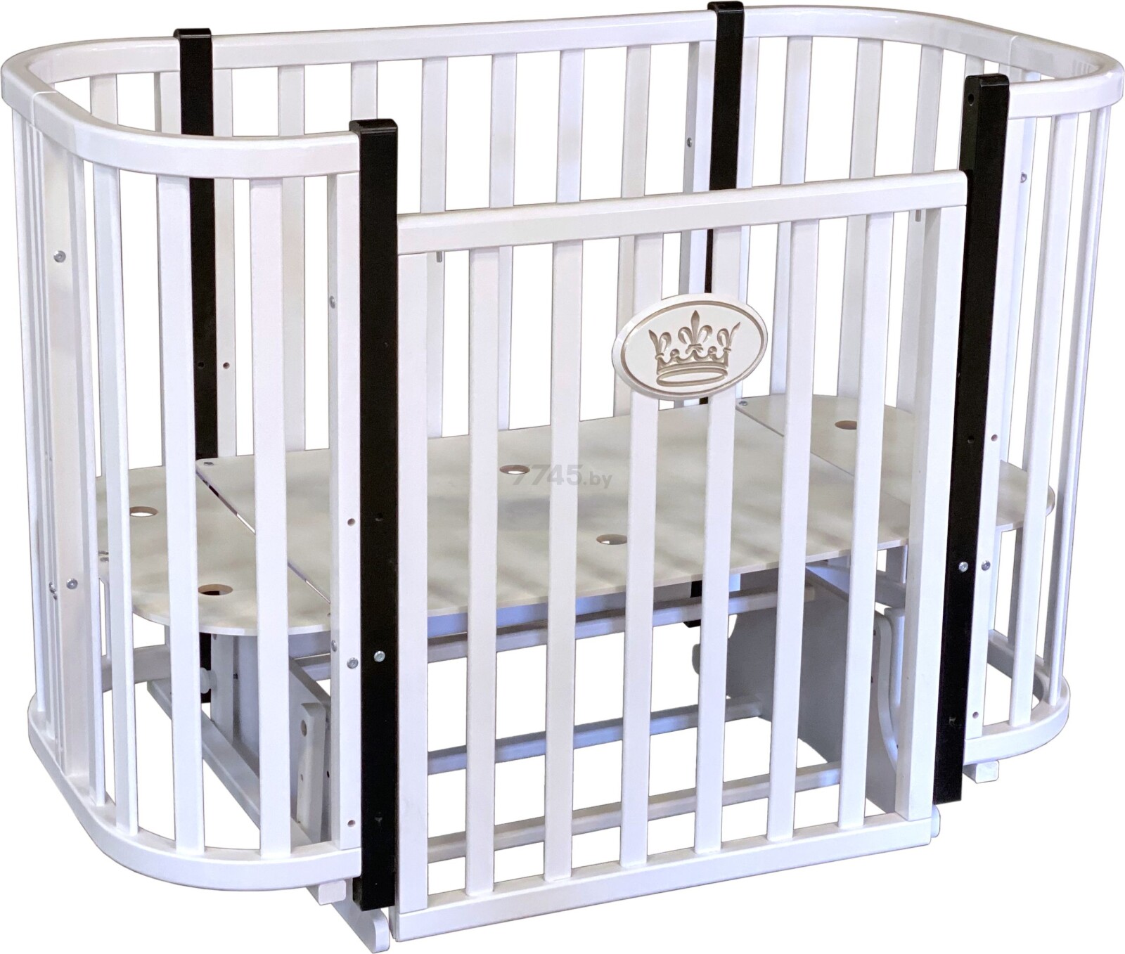 Кроватка детская RAY Milania Lux 2 белый - Фото 2