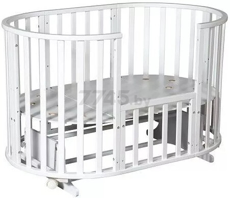 Кроватка детская RAY Alexa 2 6 в 1 белый - Фото 2